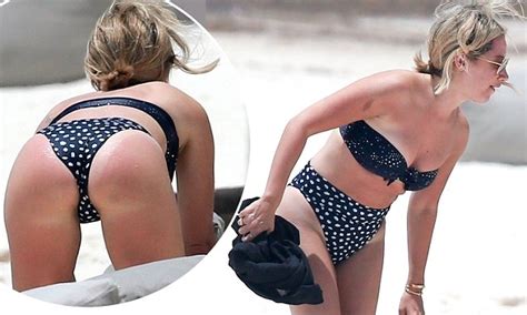 Ashley Tisdale Puts On Cheeky Display In Polka Dot Bikini