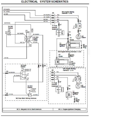 john deere  wiring diagram  wiring core
