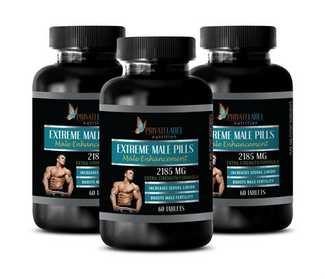 Testosterone Booster Herbs Extreme Male Pills 2185 Mg Extra