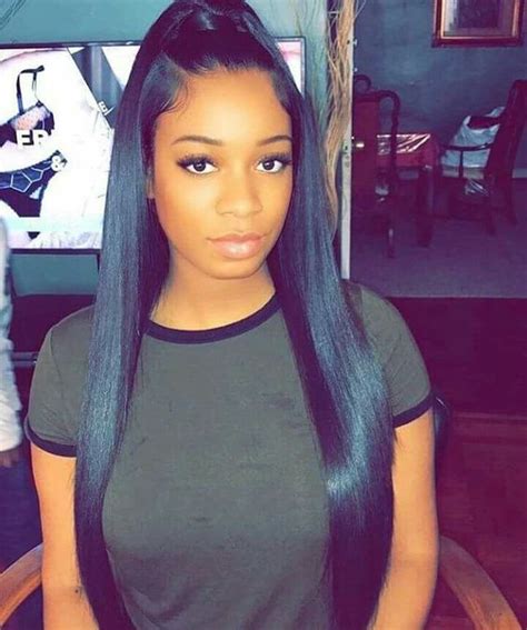 8 Quick Straight Hair Weave Cute Back To School Hairstyles