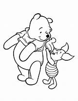 Pooh Winnie Coloring Pages Piglet Baby Winni Printable Cute Leuke Getcolorings sketch template