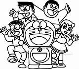 Doraemon Coloring Wecoloringpage sketch template