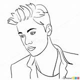Bieber Justin Marvelous sketch template