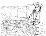 Wagon Coloring Oregon Trail Drawing Conestoga Pioneer Covered Pages Prairie Chuck Horse Schooner Printable Plans Getdrawings Getcolorings Post Thompson Bench sketch template