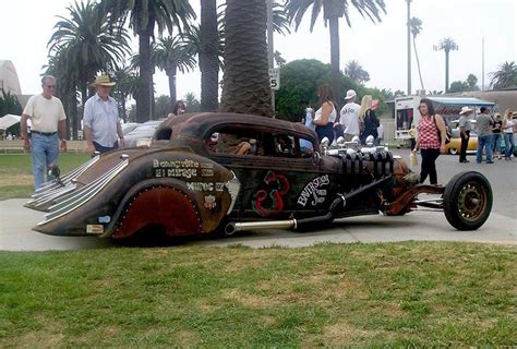 awesome unique rat rod straight six with 4 carbs can t tell what they are car crazy