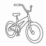 Bike Coloring Kids Pages Bicycle Draw Bikes Printable Colouring Preschool Clipart Para Colorir Boys Transportation Kid Cycling Clip Drawing Bicicleta sketch template