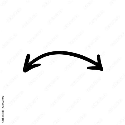 black double  arrow vector icon hand drawn vector illustration