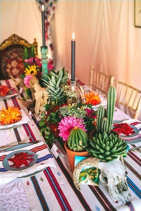 Cactus Centerpiece Wedding Table Decorations Ideas The Best Party On