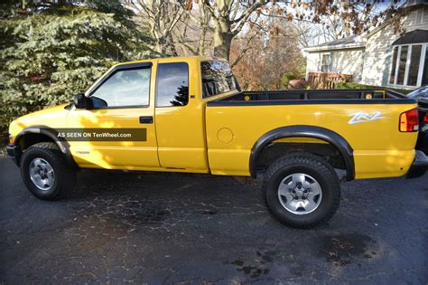 2003 Chevy S10 Ls Zr2 4x4 Extended Cab Pickup Truck W Tires