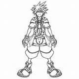 Coloring Sora Draw Characters Anime Cartoon Netart Color sketch template