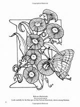 Coloring Butterfly Alphabet Alfabetos Letters sketch template