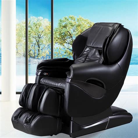Pro Series Leather Massage Chair With L Track Massage Function Heating