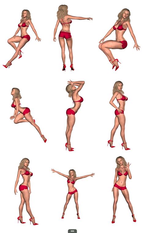 360° Model Poses Pin Up Girl Br Amazon Appstore