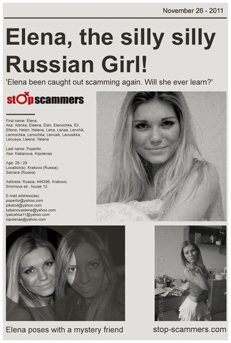 elena the russian scammer