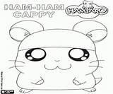 Ham Cappy Hamtaro Young sketch template