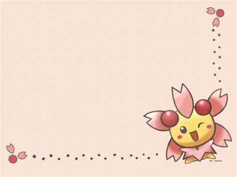 cherry blossom pokemon  carinat  deviantart
