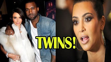 Kim And Kanye Pregnant With Twins
