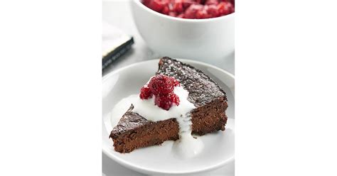 vegan flourless chocolate cake healthy vegan dessert recipes popsugar fitness photo 23