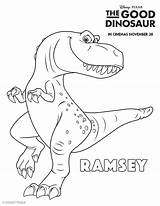 Good Dinosaur Pages Colouring Coloring Nash Intheplayroom Dino Arlo Sheet Ramsey Printable Rex Read Playroom Choose Board sketch template