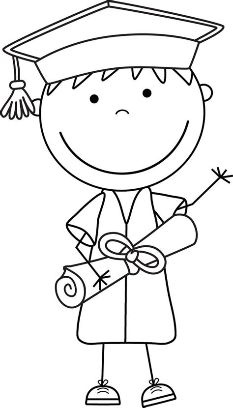 kindergarten graduation coloring pages heartof cotton candy