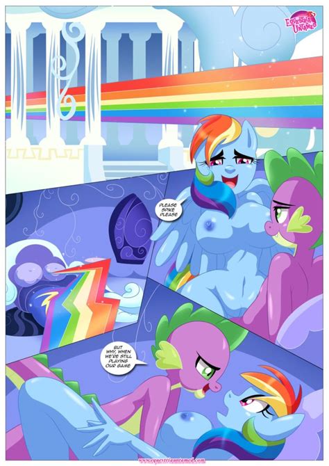 palcomix rainbow dash s game of extreme pda