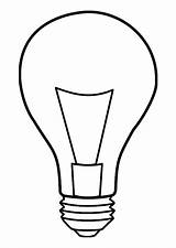 Light Bulb Coloring Pages Kids Christmas Clipart Color Visit Clipartmag Printable sketch template