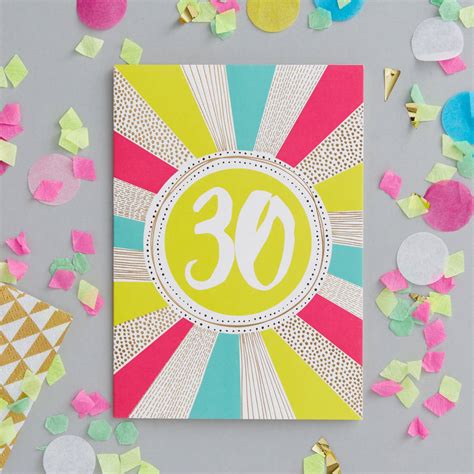 birthday foiled greeting card  jessica hogarth