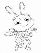 Grasshopper Coloring Kids Pages Getcolorings Color sketch template