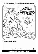 Disney Ice Princess Coloring Colouring Pages Kids Choose Board Princesses Heroes Presents Printables Sheets Activity Frozen sketch template
