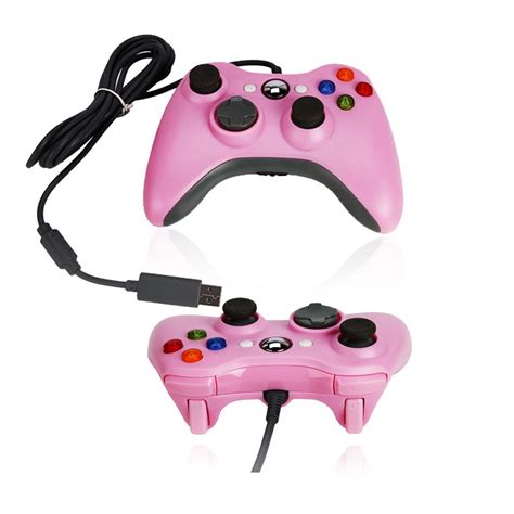usb wired xbox game controller  microsoft xbox  pink ebay