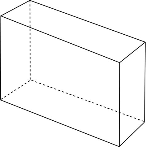 rectangular prism clipart images pictures becuo