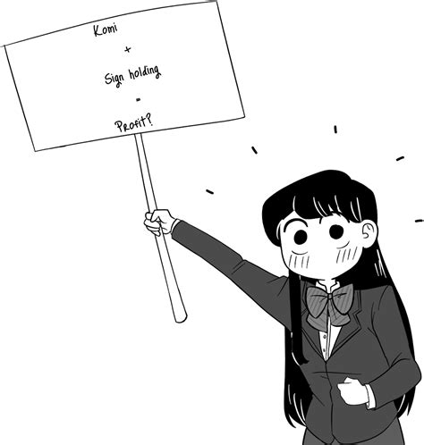 Sign Holding  Anime Girls Holding Signs Know Your Meme