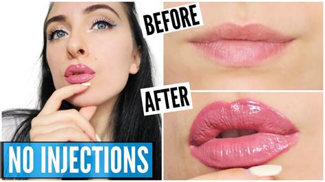 how to make your lips look bigger without surgery