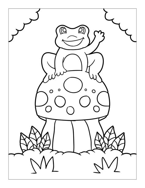 cute woodland animal colouring pages cute woodland animal etsy