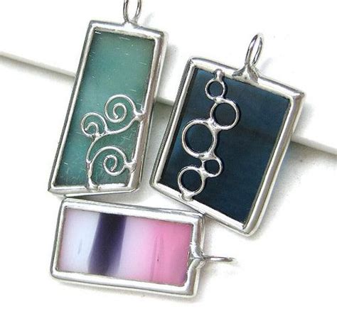 Small Stained Glass Pendants L313 Glass Pendants
