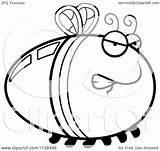 Bug Angry Lightning Cartoon Firefly Outlined Coloring Clipart Thoman Cory Sly Vector Getcolorings 2021 sketch template