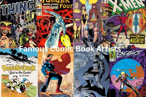 comic book artists   famous artst