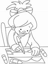 Writing Coloring Pages Kids Printable Trapeze Color Bestcoloringpages Cute Getdrawings Books Getcolorings Luxury sketch template