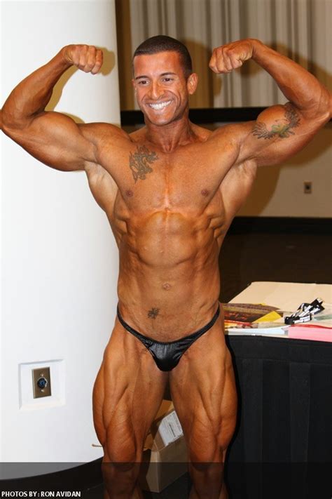 bodybuilders privates exposed in posing trunks visible