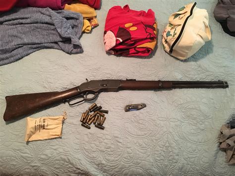 ended    great great great grandfathers model  winchester lever action