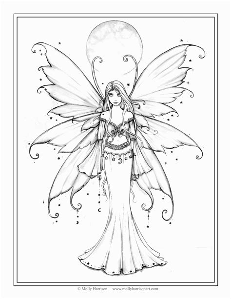beautiful fairies coloring pages coloring pages