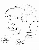 Dot Coloring Dots Printable Pages Puppy Dog Finish Hard Drawing Kids Line Color Getdrawings Print Book Popular Description Getcolorings Coloringonly sketch template