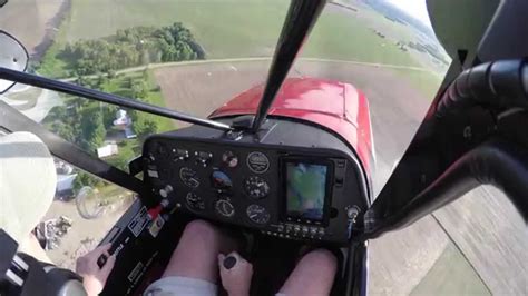 flying  supercub cockpit pov youtube
