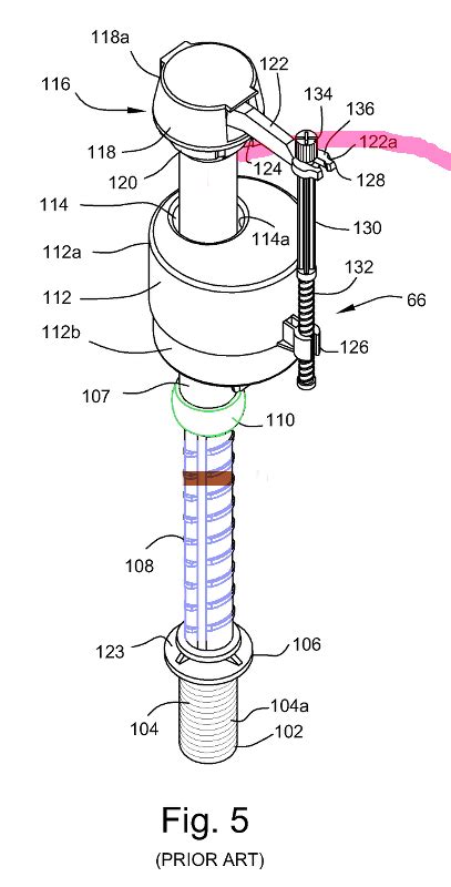 fluidmaster  parts diagram
