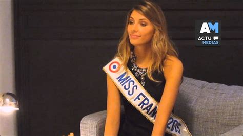 interview exclusive de miss france 2015 camille cerf youtube