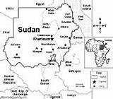 Sudan Map Worksheet Quiz Africa Enchantedlearning Geography Pages sketch template