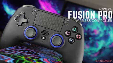 powera fusion pro ps controller review beefy dual shock alternative keengamer