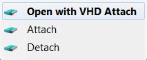 vhd attach  medos home page