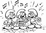 Coro Smurfs Cantando Tudodesenhos sketch template