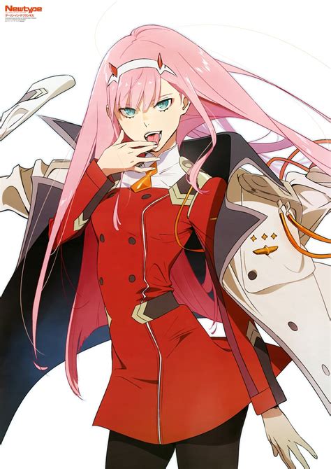 Zero Two Darling In The Franxx And 1 More Drawn By